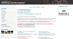 Desktop Screenshot of herrenkrugparklauf.de